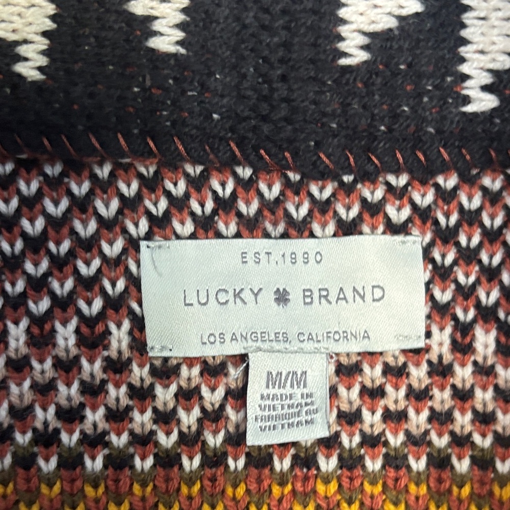 Women’s Multicolor Patterned Sweater - Picture 2 of 5